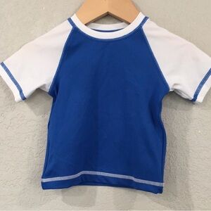 💥 $5 if bundled - Wonder Nation 0 - 3 Month Colorblock Rash Guard Swimwear